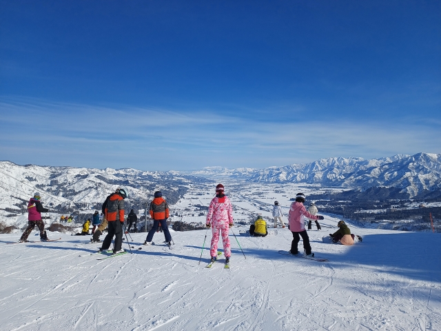 スキー場の様子
